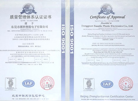 已通过ISO9001审核